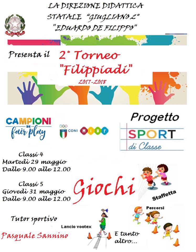 SPORT DI CLASSE - MANIFESTAZIONE FINALE